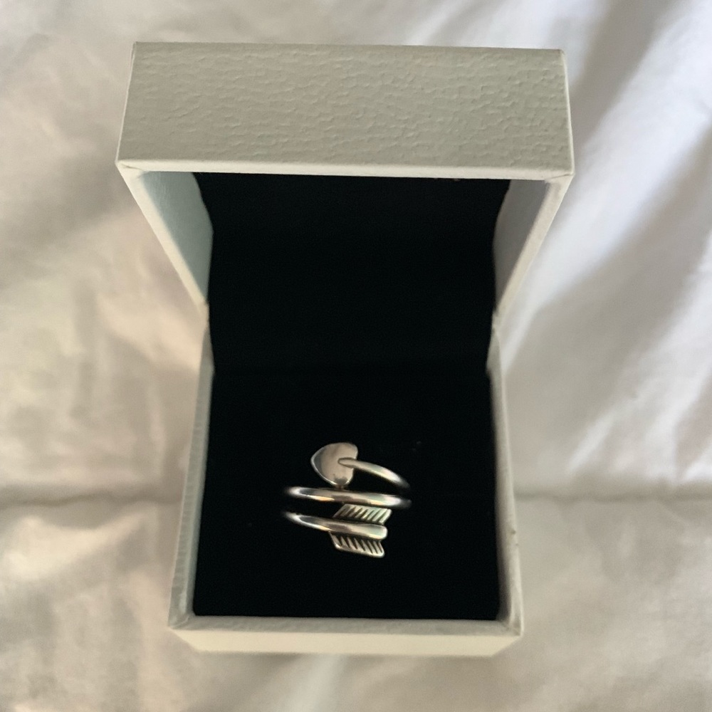 James Avery Arrow & Heart Ring